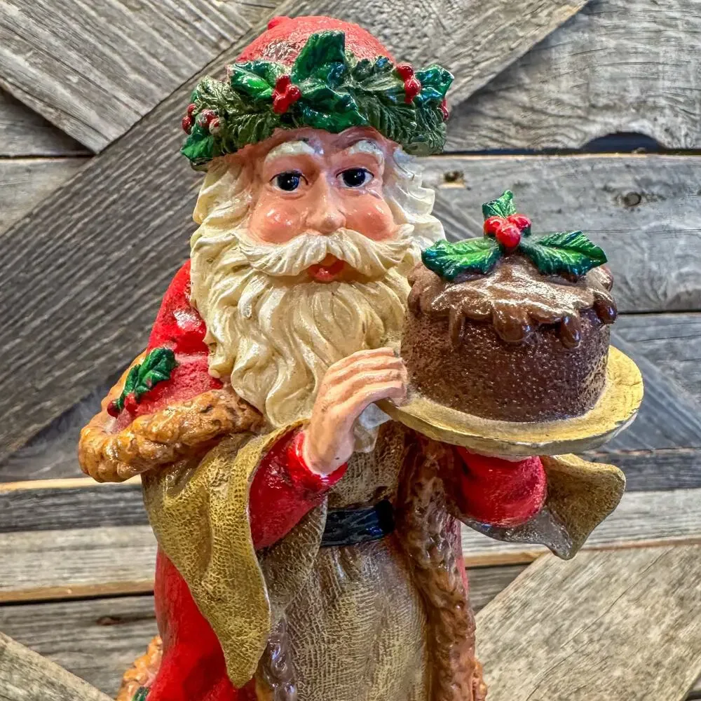 Vintage Visions of Santa 1894 Victorian Cake Figurine Home for Holidays 10
